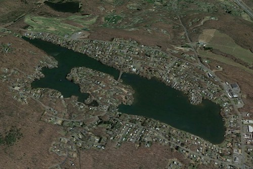 Hitchcock Lake (aerial)